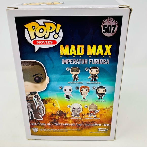 Funko POP! Movies Mad Max Imperator Furiosa #507 Vinyl Figure - Picture 5 of 7